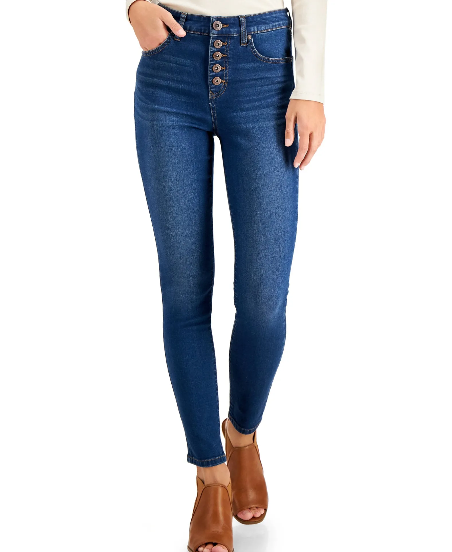 Women's Curvy-Fit Skinny Jeans