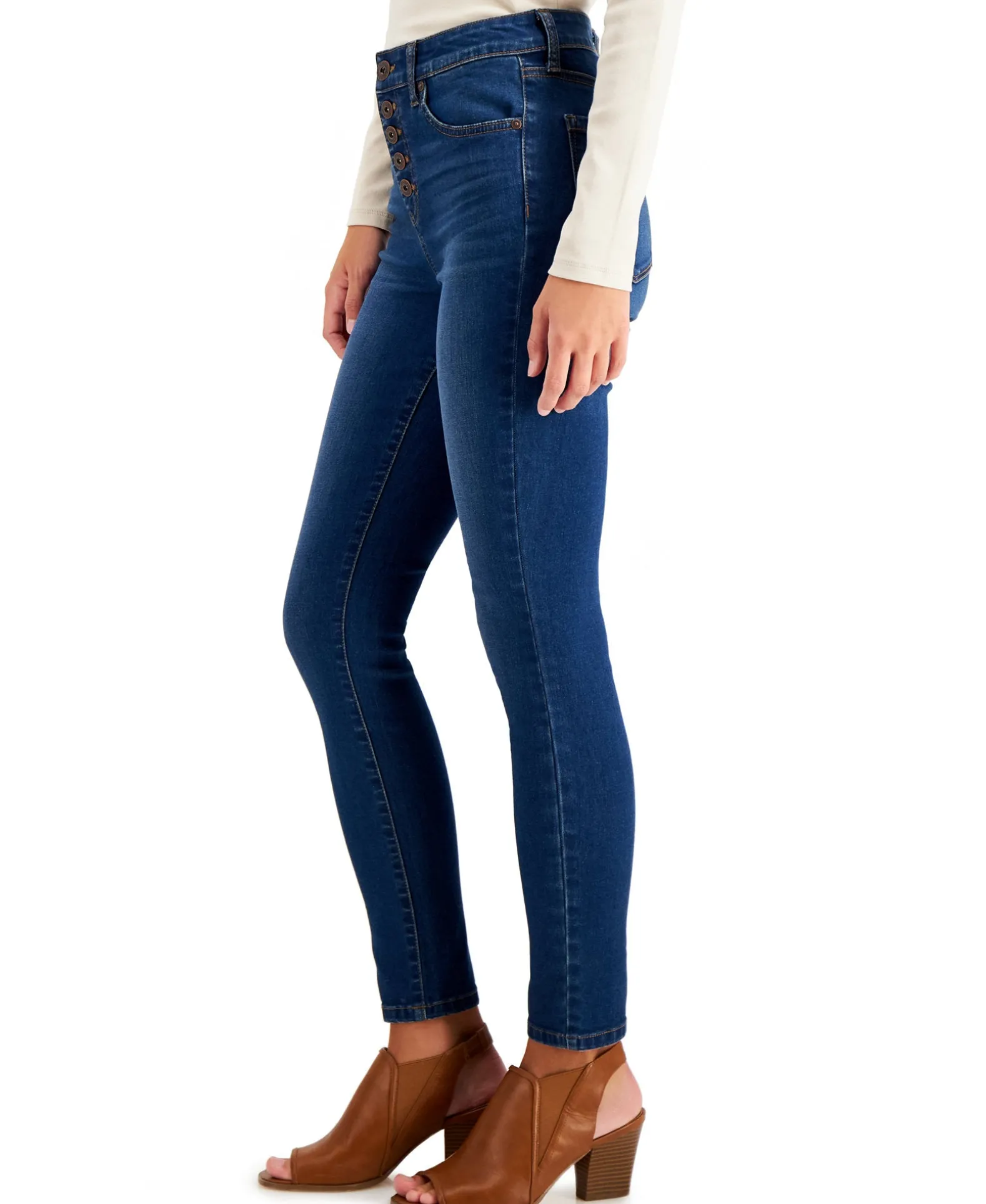 Women's Curvy-Fit Skinny Jeans
