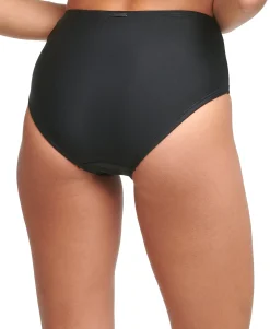Women's Cut-Out High-Waist Bikini Bottoms