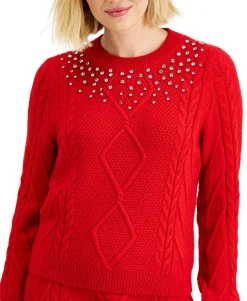 Women's Embellished Sweater