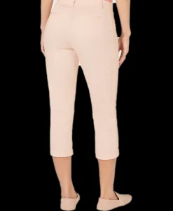 Women's Eyelet-Trim Capri Pants