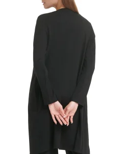 Women's French Terry Long Cardigan