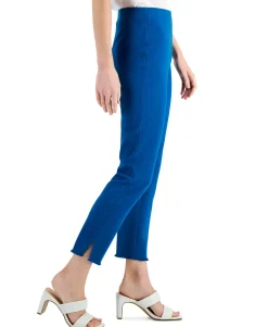 Women's Fringe-Hem Pull-On Pants