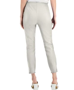 Women's Fringe-Hem Pull-On Pants