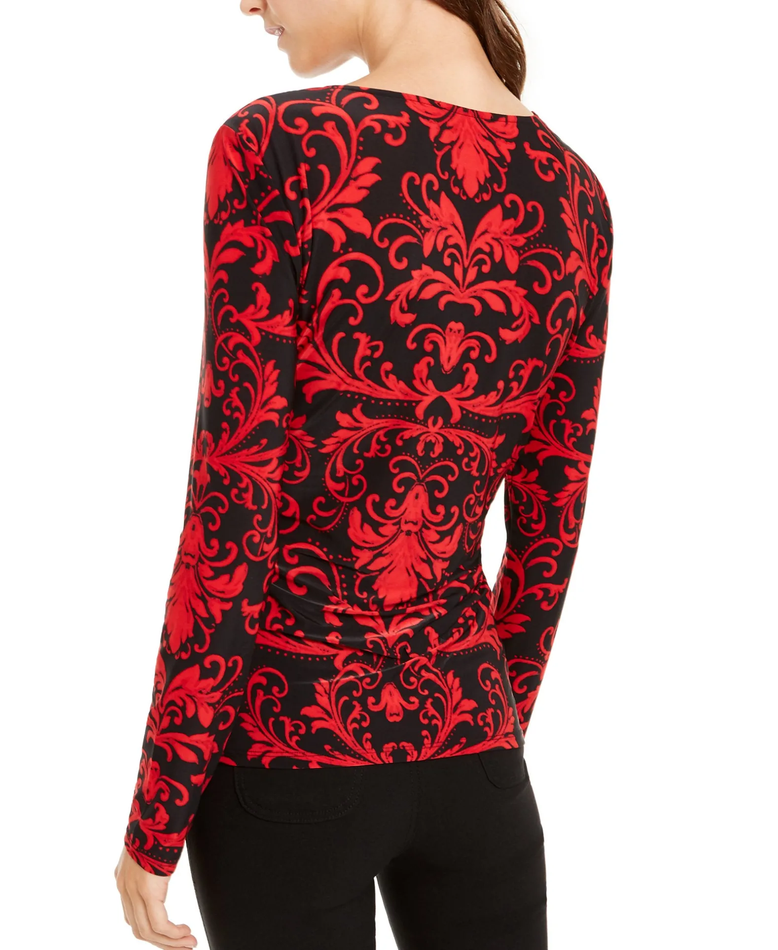 Women's Hardware Keyhole Top