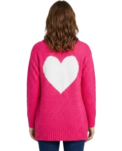 Women's Heart Open Cardigan