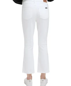 Women's High Rise Cropped Kick Bootcut Jeans