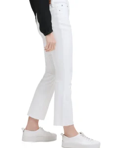 Women's High Rise Cropped Kick Bootcut Jeans