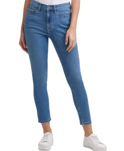 Women's High-Rise Ankle Jeans