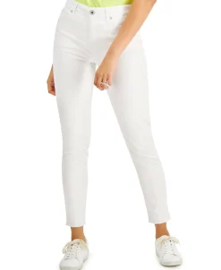 Women's High-Rise Cut-Hem Skinny Ankle Jeans