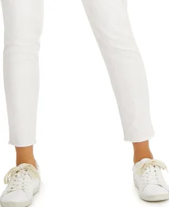 Women's High-Rise Cut-Hem Skinny Ankle Jeans