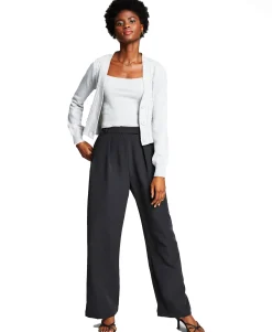 Women's High-Rise Wide-Leg Pants