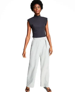 Women's High-Rise Wide-Leg Pants