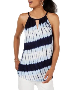 Women's INC Tie-Dye Halter Top