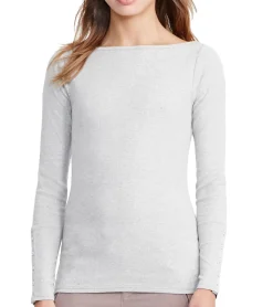 Women's Jersey Boat Neck Top