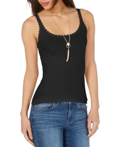 Women's Lace-Trimmed Camisole Top