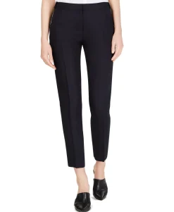 Women's Linen Button-Waist Pants