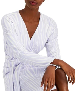 Women's Long-Sleeve Wrap Dress