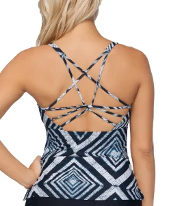 Women's Major Shade Push-Up Tankini Top