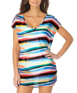 Women's Mesh Tunic Cover-Up