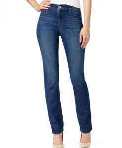 Women's Mid-Rise Slim-Leg Jeans