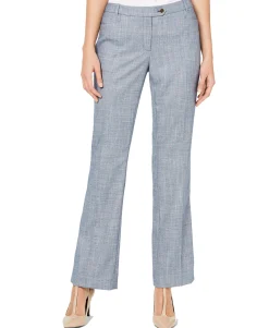 Women's Mid-Rise Straight-Leg Pants