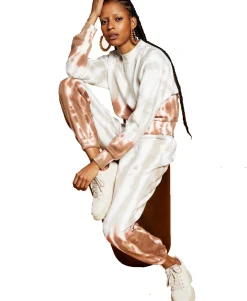 Women's Mock-Neck Cropped Sweatshirt