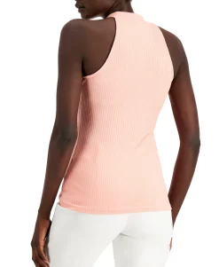Women's Mock-Neck Halter Top