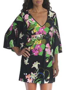 Women's Moonlit Lotus Tunic Cover-Up