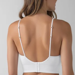 Women's Natural Beauty™ Microfiber Removable Cup Bralette with Back Closure 2456