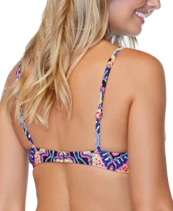 Women's Nepal Nights Printed Underwire Bikini Top