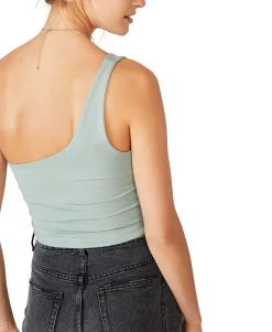 Women's One Shoulder Sleeveless Top