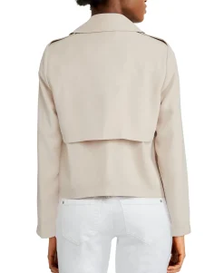 Women's Open-Front Trench Jacket