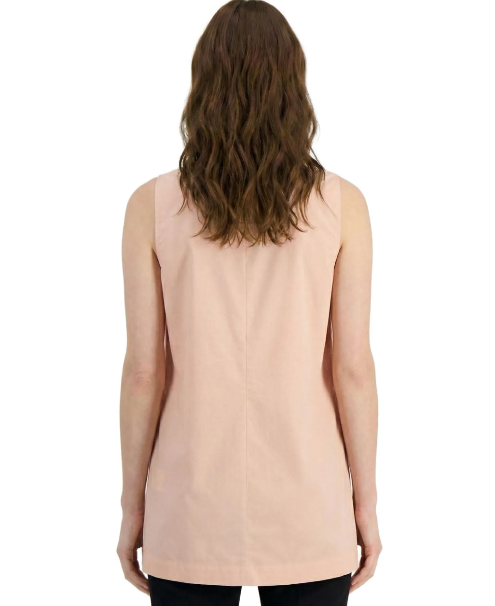 Women's Patch-Pocket Sleeveless Top