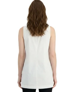 Women's Patch-Pocket Sleeveless Top