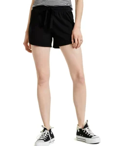 Women's Petite Cotton Cutaway Shorts