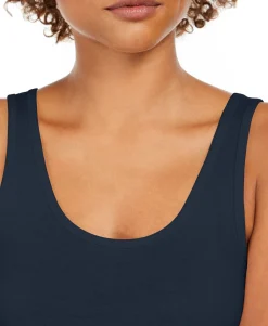 Women's Petite Cotton Tank Top