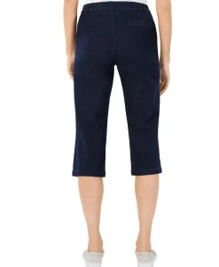 Women's Petite Denim Capri Pants