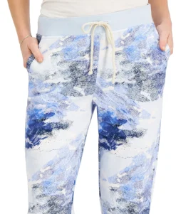 Women's Petite Dot Camo Jogger Pants