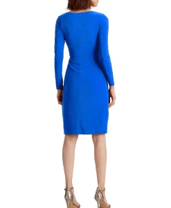 Women's Petite Faux Wrap Dress