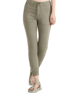 Women's Petite High Rise Jogger Pants