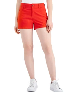 Women's Petite High-Rise Shorts