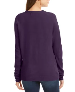 Women's Petite Luxsoft Button Cardigan