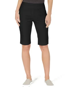 Women's Petite Pull-On Bermuda Shorts