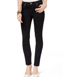 Women's Petite Skinny Tummy Control Jeans