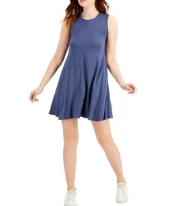 Women's Petite Sleeveless Mini Dress