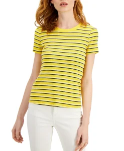 Women's Petite Striped T-Shirt