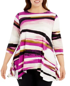 Women's Petite Swing Top