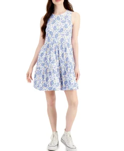 Women's Petite Tiered Dress