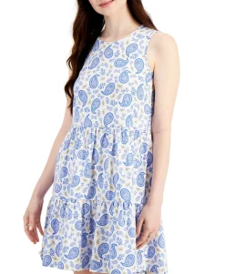 Women's Petite Tiered Dress